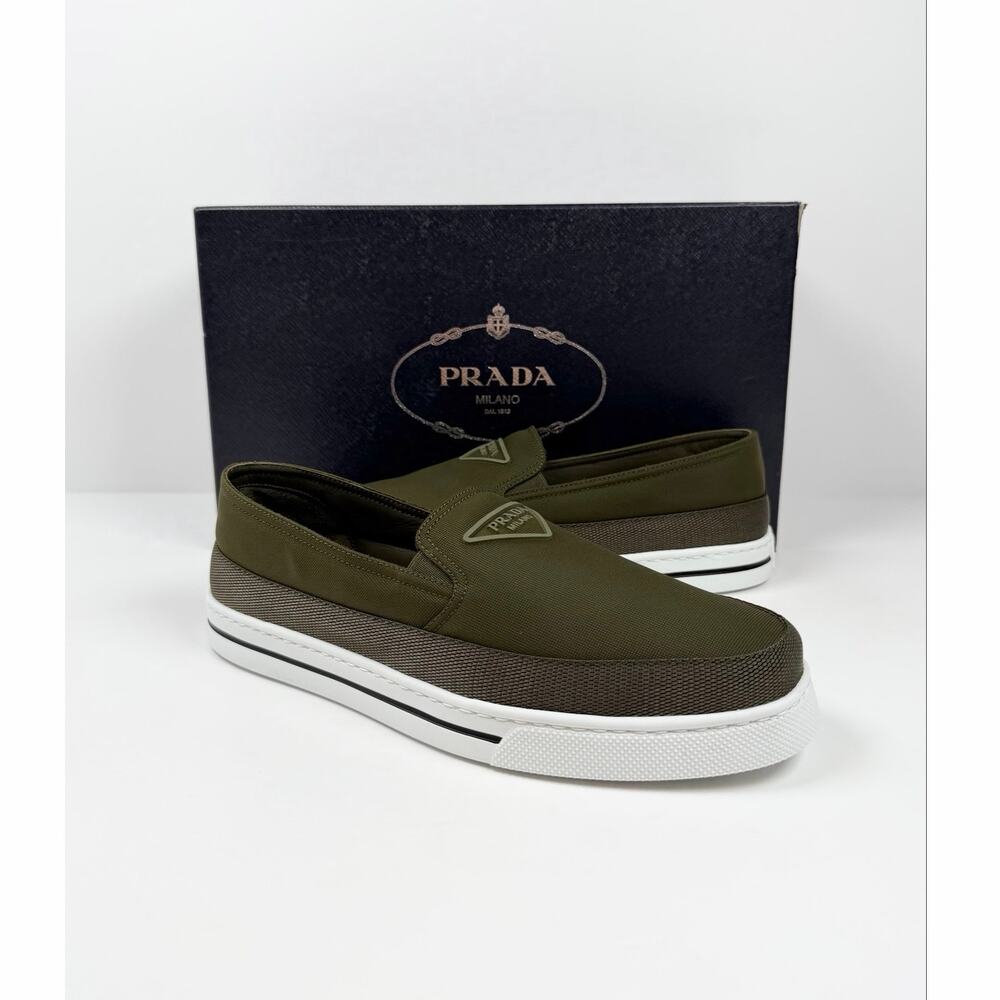 Size 6UK/7US - Prada Re-Nylon Slip On Sneakers NEW - Picture 2 of 11